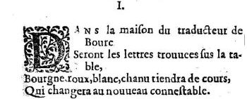 Nostradamus - Benoist Rigaud 1568