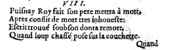 Nostradamus - Benoist Rigaud 1568