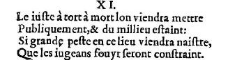 Nostradamus - Benoist Rigaud 1568