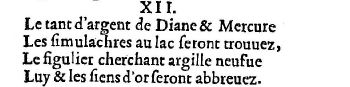 Nostradamus - Benoist Rigaud 1568