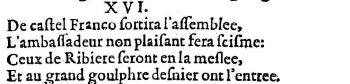 Nostradamus - Benoist Rigaud 1568