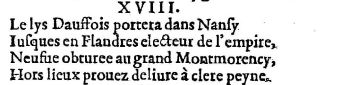 Nostradamus - Benoist Rigaud 1568