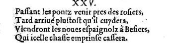 Nostradamus - Benoist Rigaud 1568