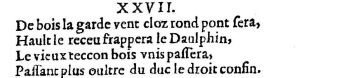 Nostradamus - Benoist Rigaud 1568