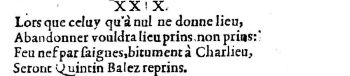 Nostradamus - Benoist Rigaud 1568