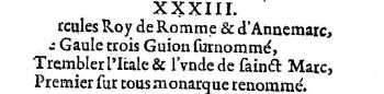 Nostradamus - Benoist Rigaud 1568