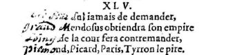 Nostradamus - Benoist Rigaud 1568