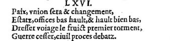 Nostradamus - Benoist Rigaud 1568