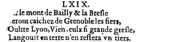 Nostradamus - Benoist Rigaud 1568