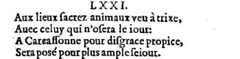 Nostradamus - Benoist Rigaud 1568