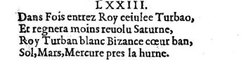 Nostradamus - Benoist Rigaud 1568