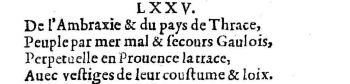 Nostradamus - Benoist Rigaud 1568