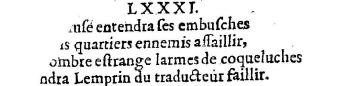 Nostradamus - Benoist Rigaud 1568