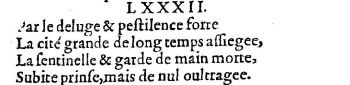 Nostradamus - Benoist Rigaud 1568