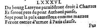 Nostradamus - Benoist Rigaud 1568