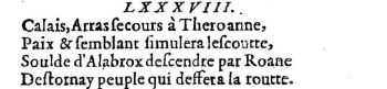 Nostradamus - Benoist Rigaud 1568