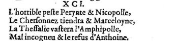 Nostradamus - Benoist Rigaud 1568