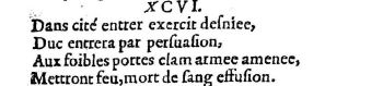 Nostradamus - Benoist Rigaud 1568