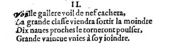 Nostradamus - Benoist Rigaud 1568