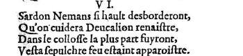 Nostradamus - Benoist Rigaud 1568
