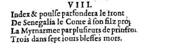 Nostradamus - Benoist Rigaud 1568