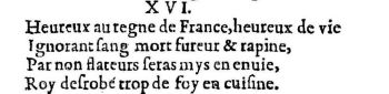 Nostradamus - Benoist Rigaud 1568
