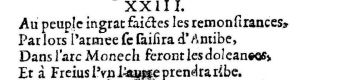Nostradamus - Benoist Rigaud 1568
