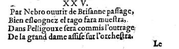 Nostradamus - Benoist Rigaud 1568