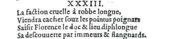 Nostradamus - Benoist Rigaud 1568