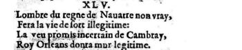 Nostradamus - Benoist Rigaud 1568