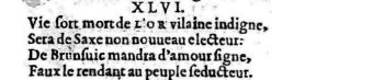 Nostradamus - Benoist Rigaud 1568