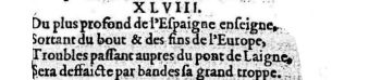Nostradamus - Benoist Rigaud 1568