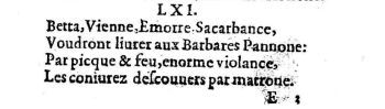 Nostradamus - Benoist Rigaud 1568