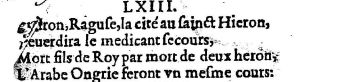 Nostradamus - Benoist Rigaud 1568