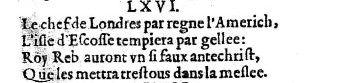 Nostradamus - Benoist Rigaud 1568