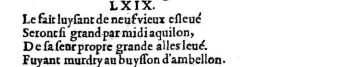 Nostradamus - Benoist Rigaud 1568
