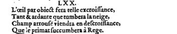Nostradamus - Benoist Rigaud 1568