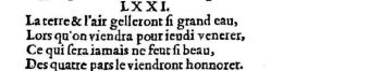 Nostradamus - Benoist Rigaud 1568