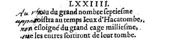 Nostradamus - Benoist Rigaud 1568