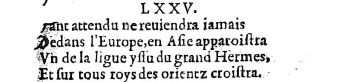 Nostradamus - Benoist Rigaud 1568