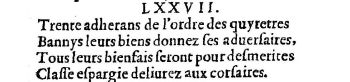 Nostradamus - Benoist Rigaud 1568