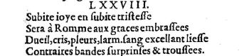 Nostradamus - Benoist Rigaud 1568