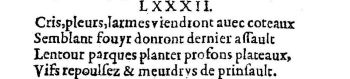 Nostradamus - Benoist Rigaud 1568