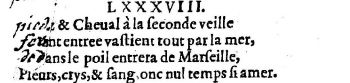 Nostradamus - Benoist Rigaud 1568