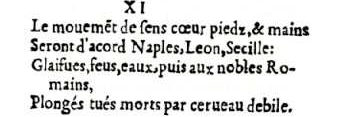 Nostradamus - Antoine du Rosne 1557