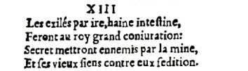 Nostradamus - Antoine du Rosne 1557