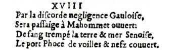 Nostradamus - Antoine du Rosne 1557