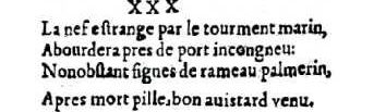 Nostradamus - Antoine du Rosne 1557