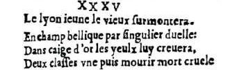 Nostradamus - Antoine du Rosne 1557