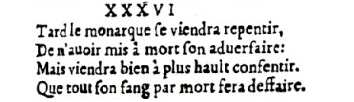 Nostradamus - Antoine du Rosne 1557